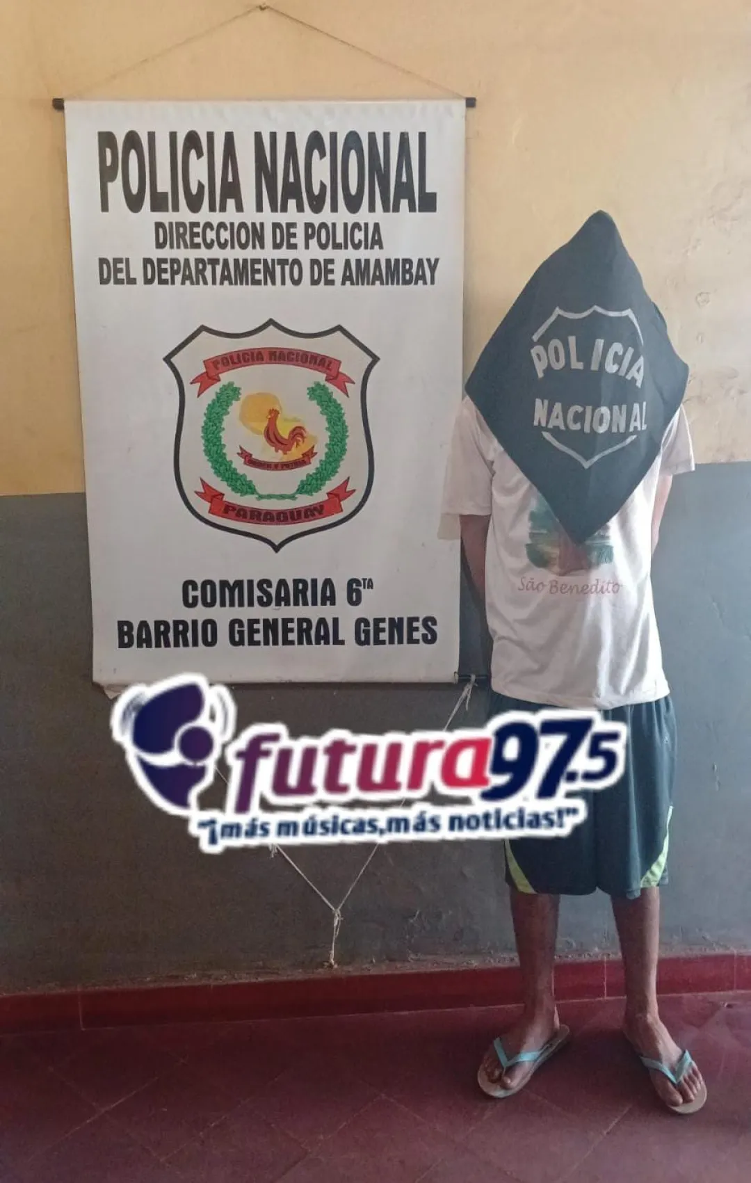 Joven de 19 años aprehendido sindicado como autor de varios hurtos en PJC.