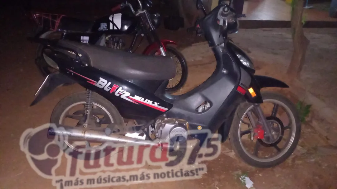 Jóvenes aprehendidos tras hurtar una motocicleta en el Barrio Guaraní