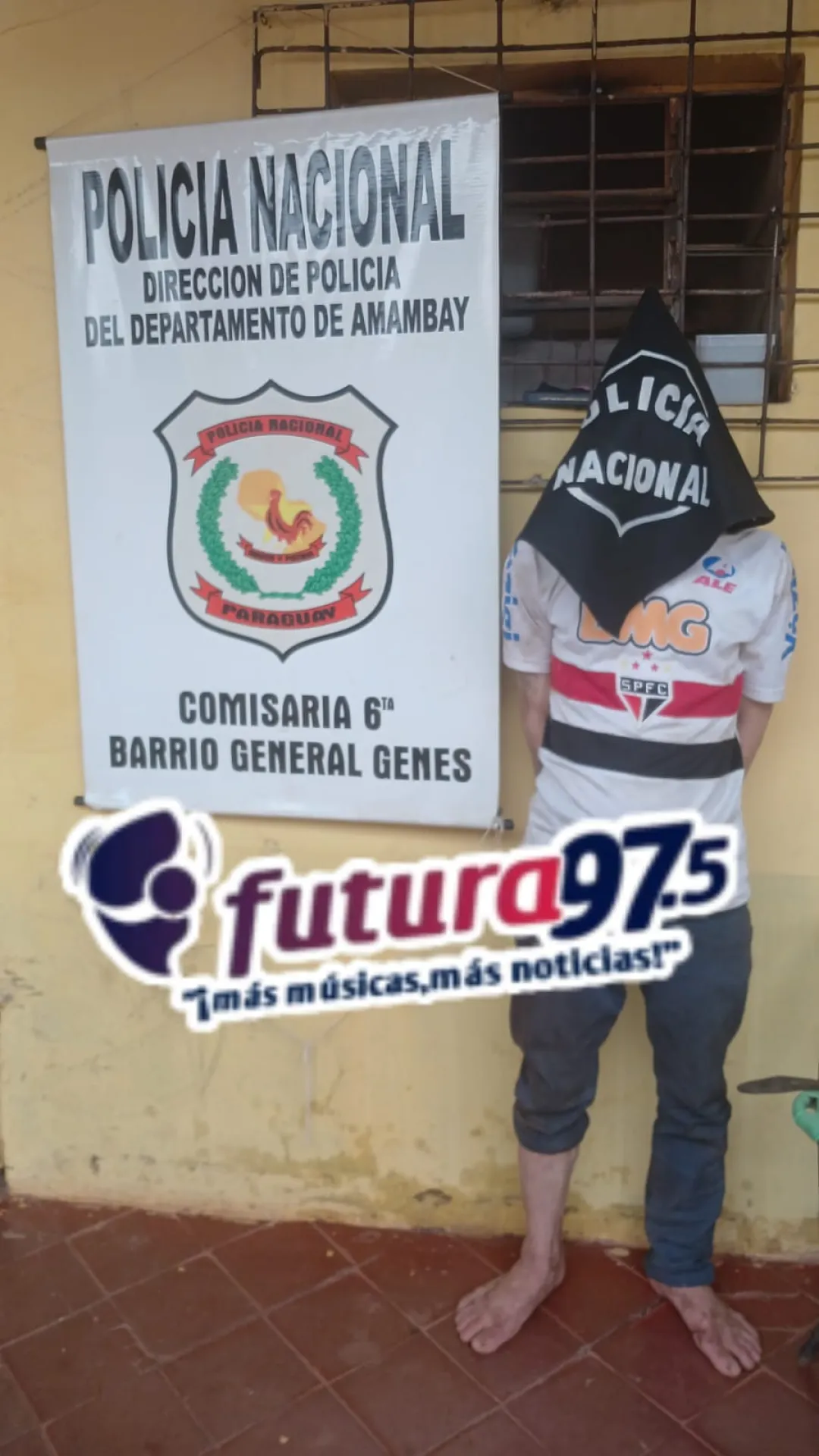 Aprehenden a hombre por hurto en una bodega en el barrio Gral. Genes