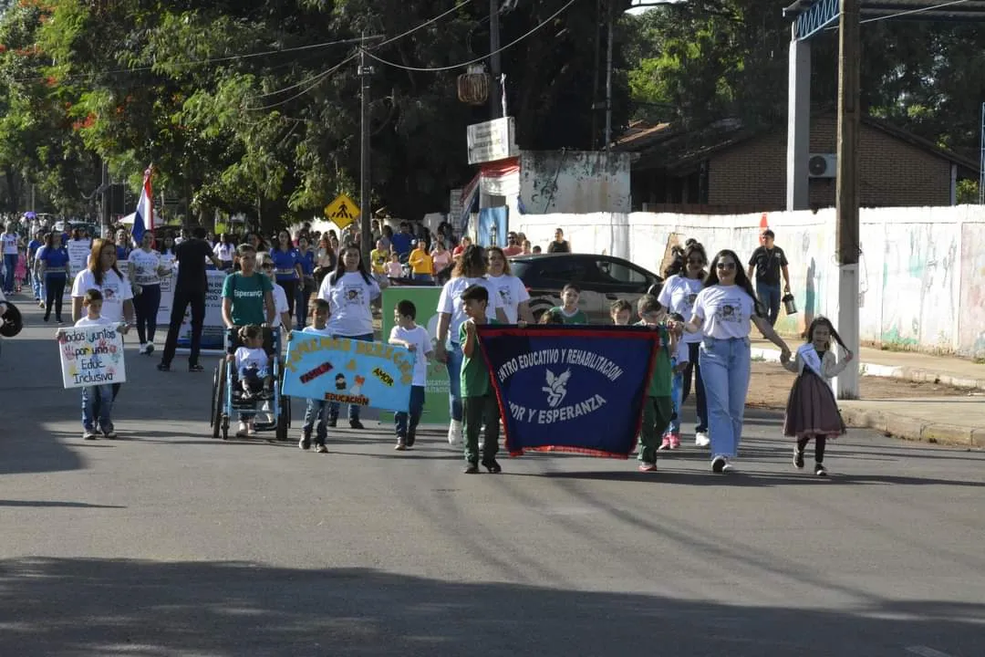 Desfile de Nivel Inicial en Conmemoración de los 125 Años de PJC y del Día Mundial de los Derechos del Niño